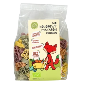 Bio Kolorowy Makaron Zwierzaki 250 g