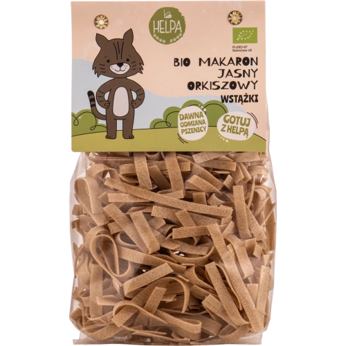 Bio Makaron Jasny Orkiszowy Wstążki