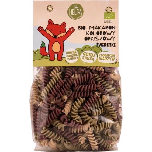 Bio Makaron Kolorowy Orkiszowy Świderki