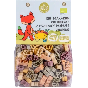 Bio Kolorowy Makaron Zwierzaki 250 g