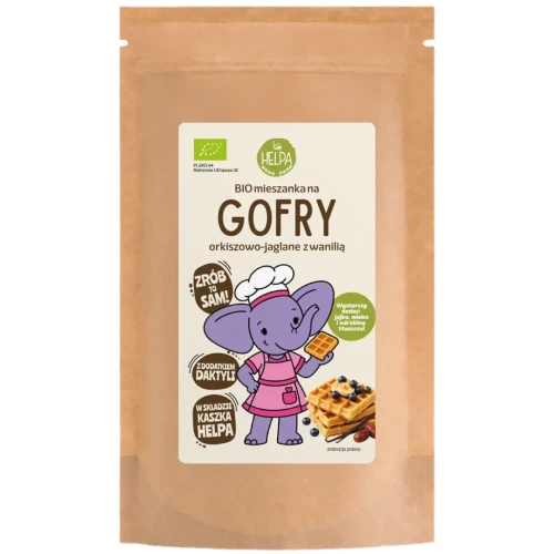 BIO MIESZANKA NA GOFRY orkiszowo-jaglane z wanilią